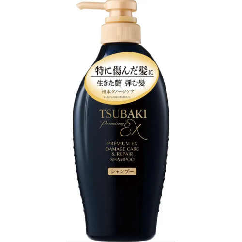 Шампунь SHISEIDO TSUBAKI Premium EX Intensive Repair для повреждённых волос, 450 мл
